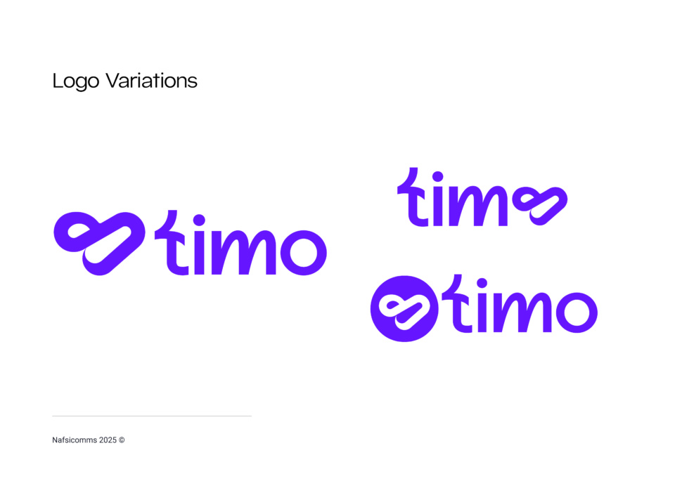 Timo Brand Identity Timo Brand Identity by Nafsicomms