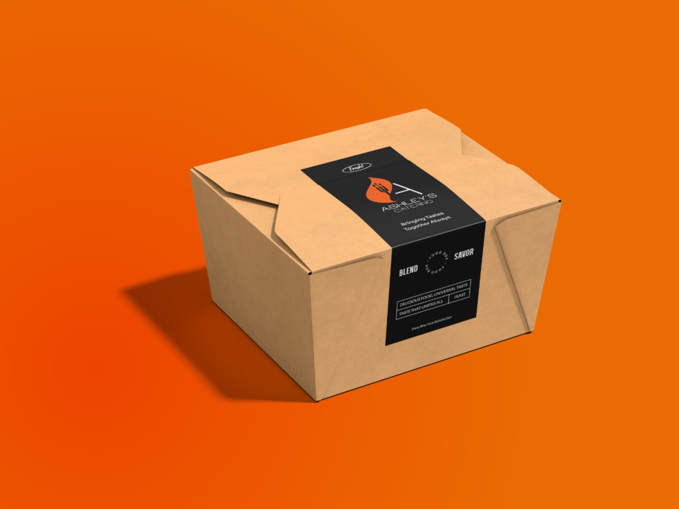 Ashley's Catering Brand Identity by nafsicomms