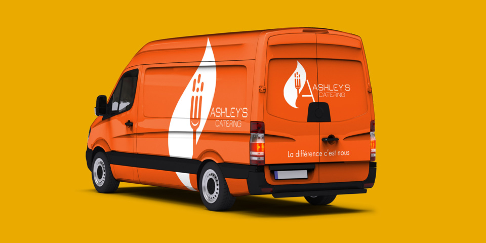 Ashley's Catering Brand Identity by nafsicomms
