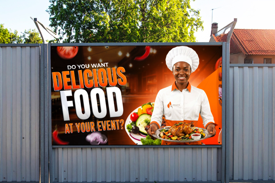 Ashley's Catering Brand Identity by nafsicomms