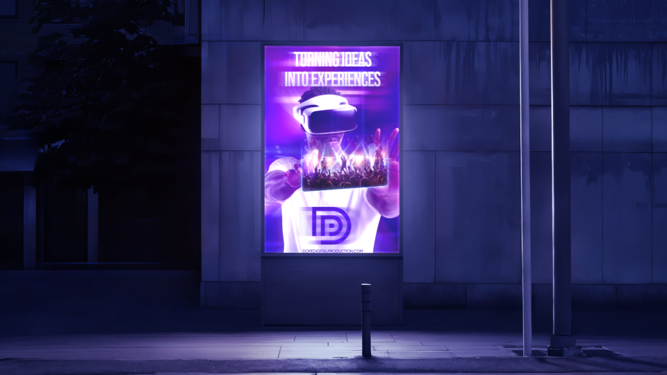 Dope Digital Production Brand Identity by Nafsicomms