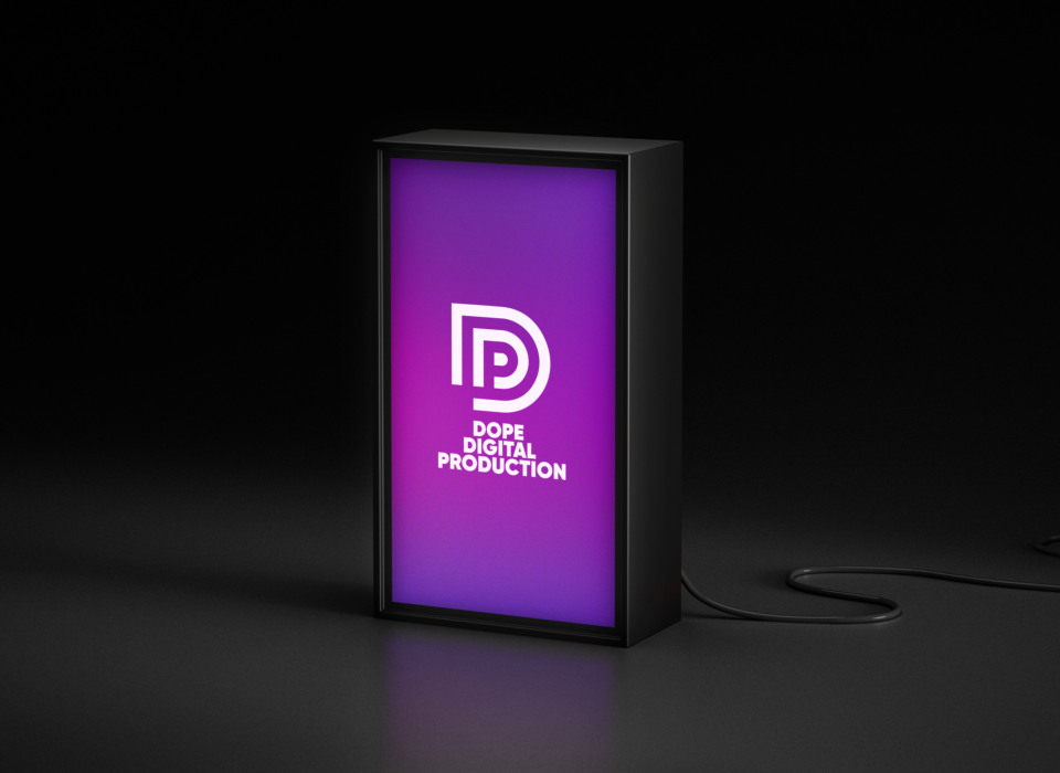 Dope Digital Production Brand Identity by Nafsicomms