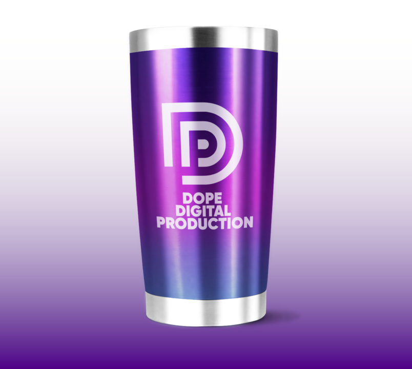 Dope Digital Production Brand Identity by Nafsicomms