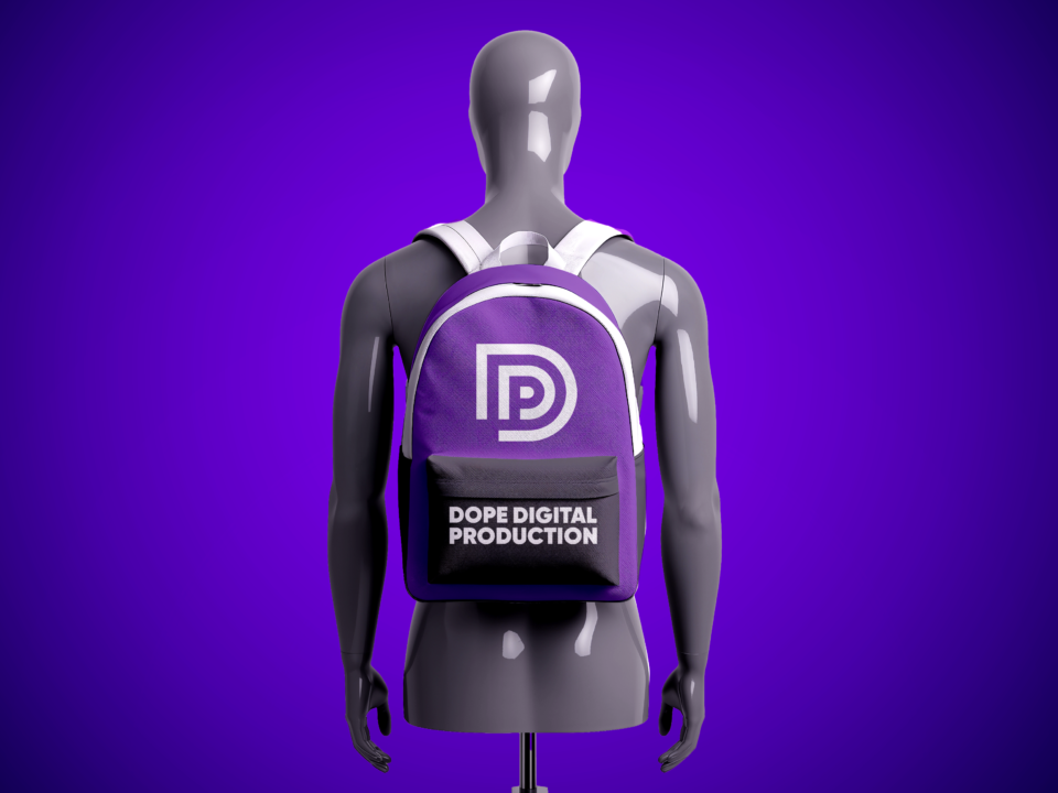 Dope Digital Production Brand Identity by Nafsicomms
