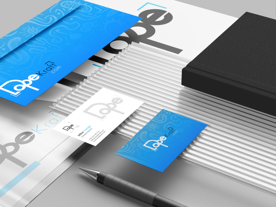 Dope Kraft Brand Identity Dope Kraft Brand Identity by Nafsicomms
