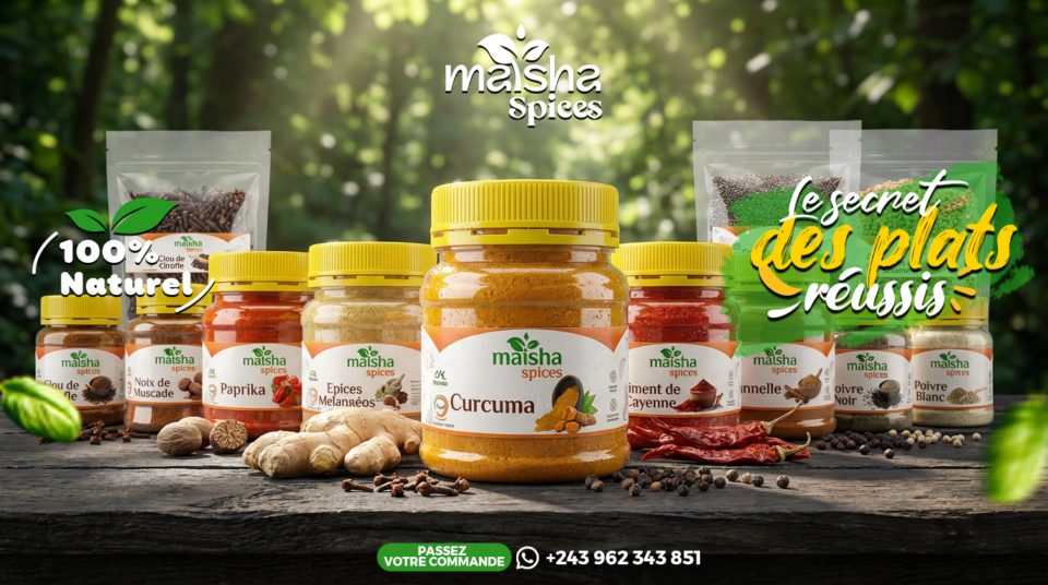 Maisha Spices flyers by Nafsicoms
