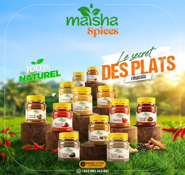 Maisha Spices flyers by Nafsicoms