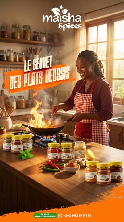 Maisha Spices flyers by Nafsicoms