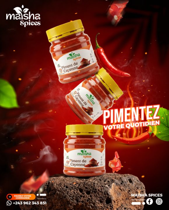 Maisha Spices flyers by Nafsicoms