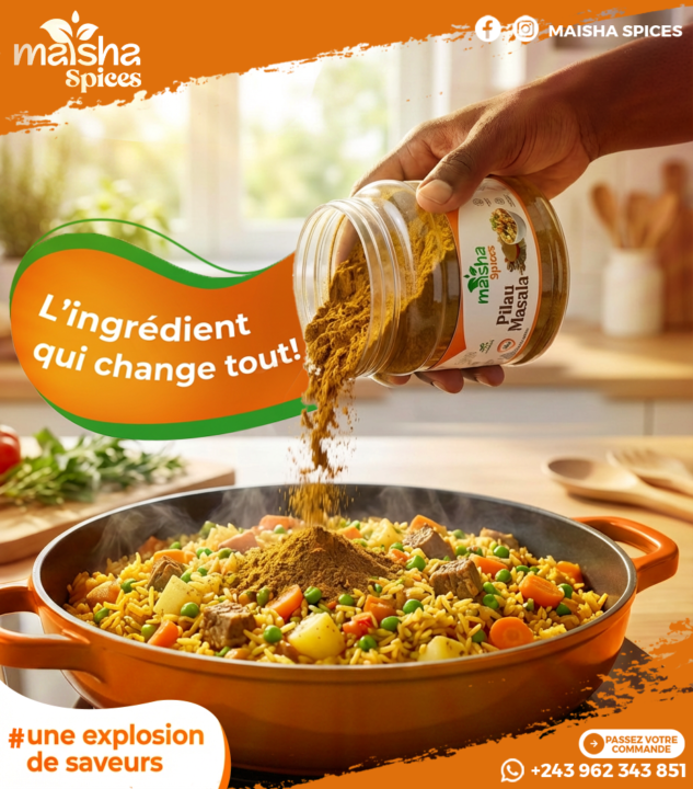 Maisha Spices flyers by Nafsicoms
