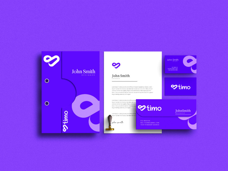 Timo Brand Identity Timo Brand Identity by Nafsicomms