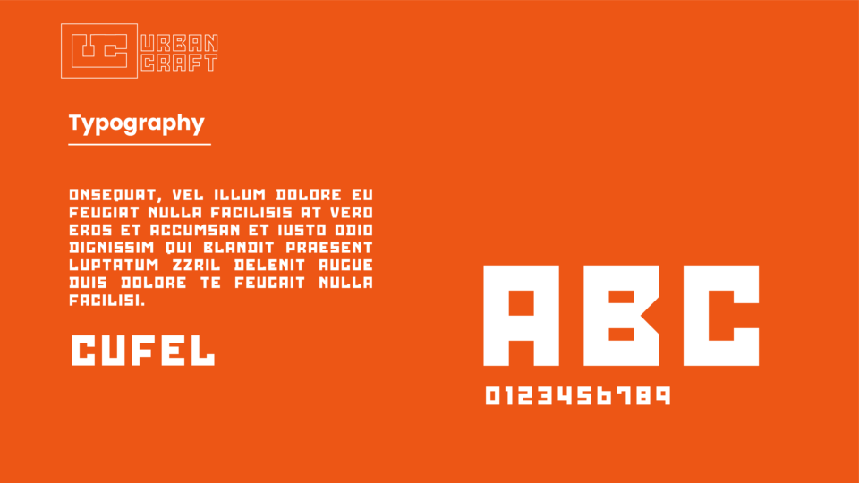 Urban Craft Brand Identity Urban Craft Brand Identity by Nafsicomms